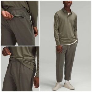 Lululemon Gridliner Pull-On Trouser 26” Heathered Green